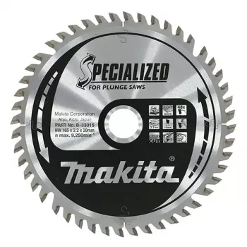 Makita B-33015 Diskinis pjūklo diskas 165mm 24T TCT medienai