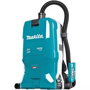 Makita belaidis kuprininis dulkių siurblys VC012GZ01 mėlynas, tik įrankis