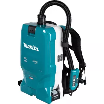 Makita belaidis kuprininis dulkių siurblys VC012GZ01 mėlynas, tik įrankis