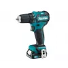 Makita DF332DSAE 12V Max CXT šepetinis gręžtuvas-suktuvas komplekte (2x2.0Ah)