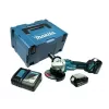 Makita DGA506RTJ 18V LXT bešepetėlis akumuliatorinis kampinis šlifuoklis 125mm 8500 RPM
