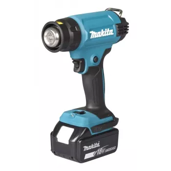 Makita DHG181RT 18V belaidis šilumos pistoletas su komplektu 1x5.0Ah