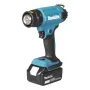 Makita DHG181RT 18V belaidis šilumos pistoletas su komplektu 1x5.0Ah