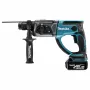 Makita DHR202RTJ 18V LXT belaidis kombinuotasis plaktukas – SDS-Plus, komplektas su 2x5.0Ah akumuliatoriais, įkrovikliu ir Makpac dėklu