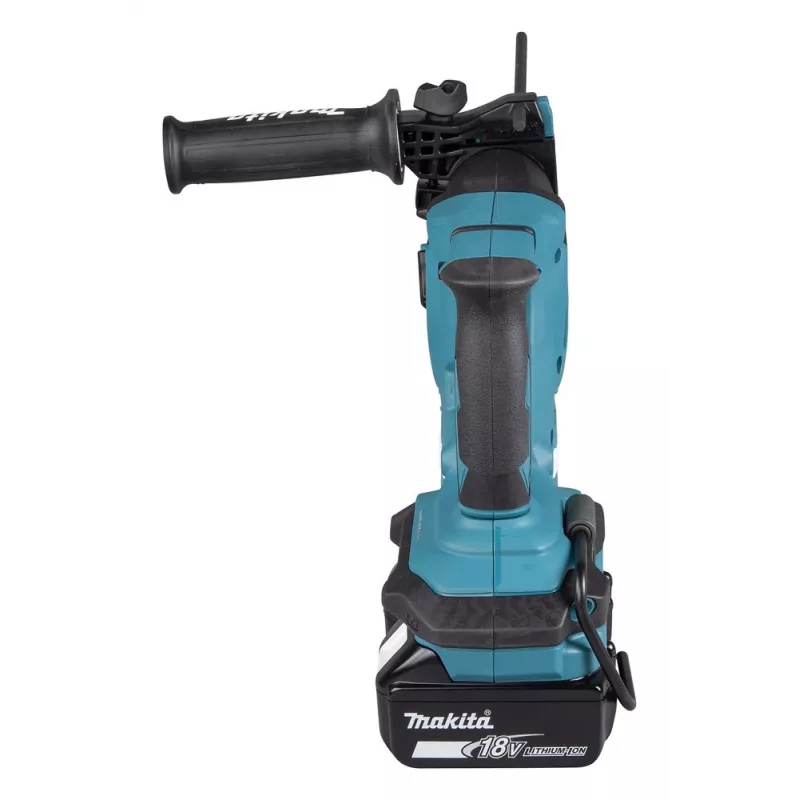 Makita DHR281PT2J 36V (2x18V) belaidis SDS-Plus rotacinis plaktukas su 2x5.0Ah akumuliatoriais, dviejų prievadų įkrovikliu ir Makpac dėklu