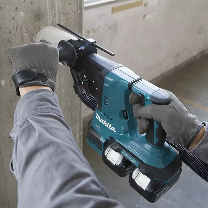 MAKITA DHR281Z Rotary Hammer SDS-Plus 2.9J 36V XPT AVT Black, Blue