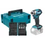 Makita DTD173ZJX2 18V LXT bešepetėlis smūginis suktuvas 180 Nm, įrankis be akumuliatoriaus