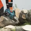 Makita DUC306Z belaidis viršutinės rankenos grandininis pjūklas 36V (2x18V) LXT 30cm strypas