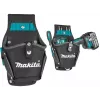 Makita E-15154 Ultimate Series grąžto dėklas, itin tvirtas 1680D poliesteris, juodas su mėlynais akcentais, universalaus dydžio akumuliatoriniams grąžtams ir smūginiams suktuvams