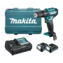 MAKITA HP333DWAE 12V Max CXT belaidis smūginis gręžtuvas, 2 x 2,0 Ah akumuliatoriai