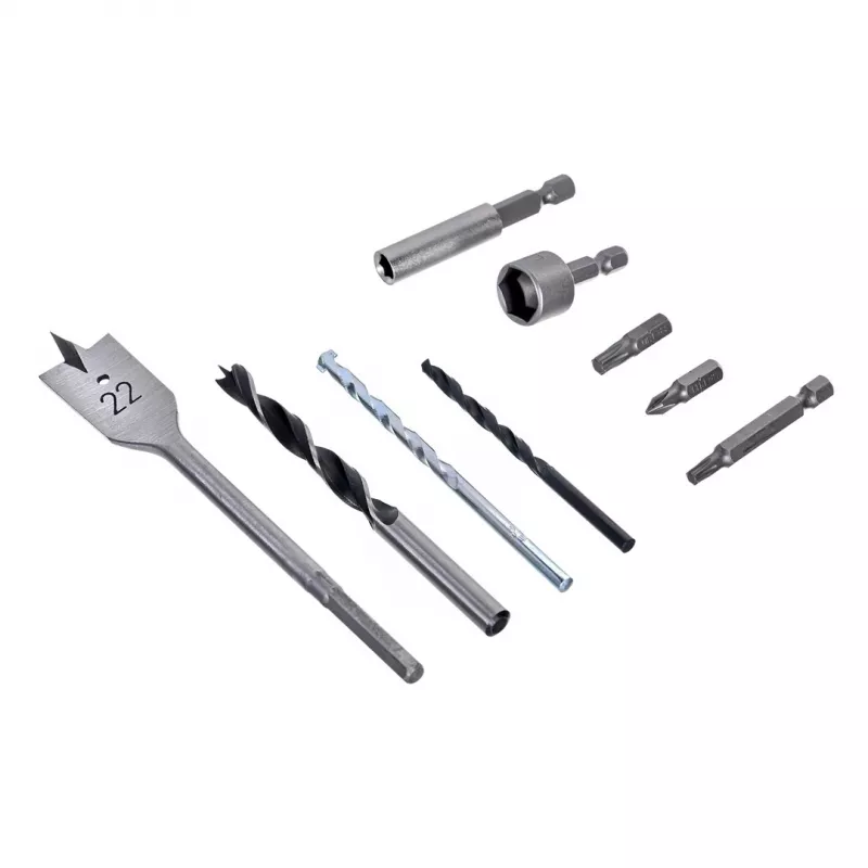 Makita ME-15126 18V LXT belaidis kombinuotas gręžtuvas-suktuvas su 70 dalių antgalių rinkiniu, 2 akumuliatoriais, įkrovikliu ir kietu dėklu