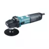 Makita SA5040C 750W 125mm kampinis šlifuoklis / poliruoklis 7800 RPM su švelniu paleidimu, pastovaus greičio kontrole, apsauga nuo pakartotinio paleidimo, labirinto dulkų apsauga, 2,5m kabeliu