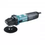 Makita SA5040C 750W 125mm kampinis šlifuoklis / poliruoklis 7800 RPM su švelniu paleidimu, pastovaus greičio kontrole, apsauga nuo pakartotinio paleidimo, labirinto dulkų apsauga, 2,5m kabeliu