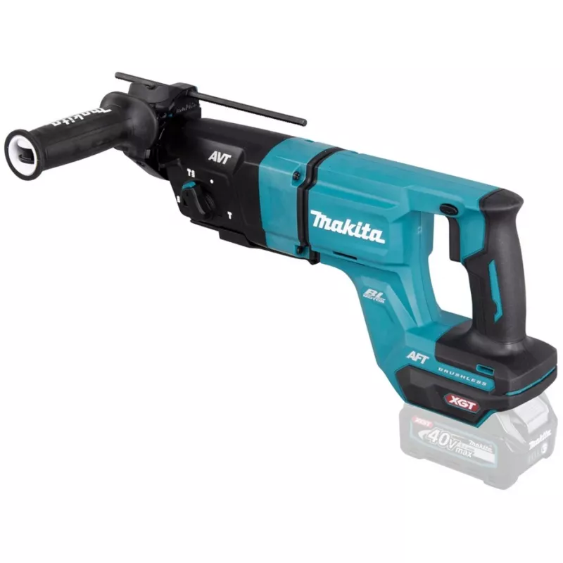 Makita XGT HR007GZ belaidis kombinuotas plaktukas, 40V Max, SDS-PLUS, tik įrankis (mėlyna/juoda)