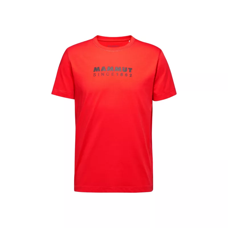 Mammut Core Logo vyriški marškinėliai Mammut Red