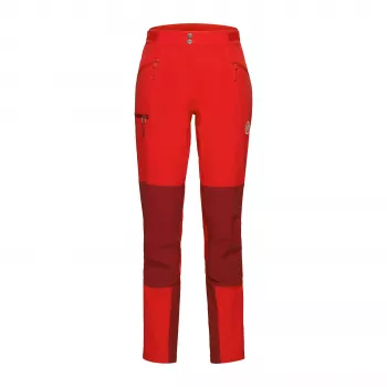 Mammut Courmayeur SO Women's Softshell Pants Dark Red
