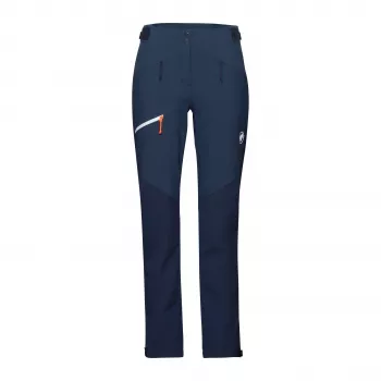 Mammut Courmayeur SO Women's Softshell Trousers Marine
