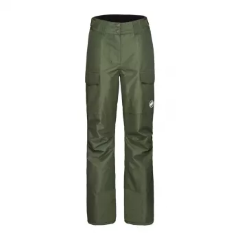 Mammut Fall Line HS Thermo Women's Ski Pants Dark Marsh