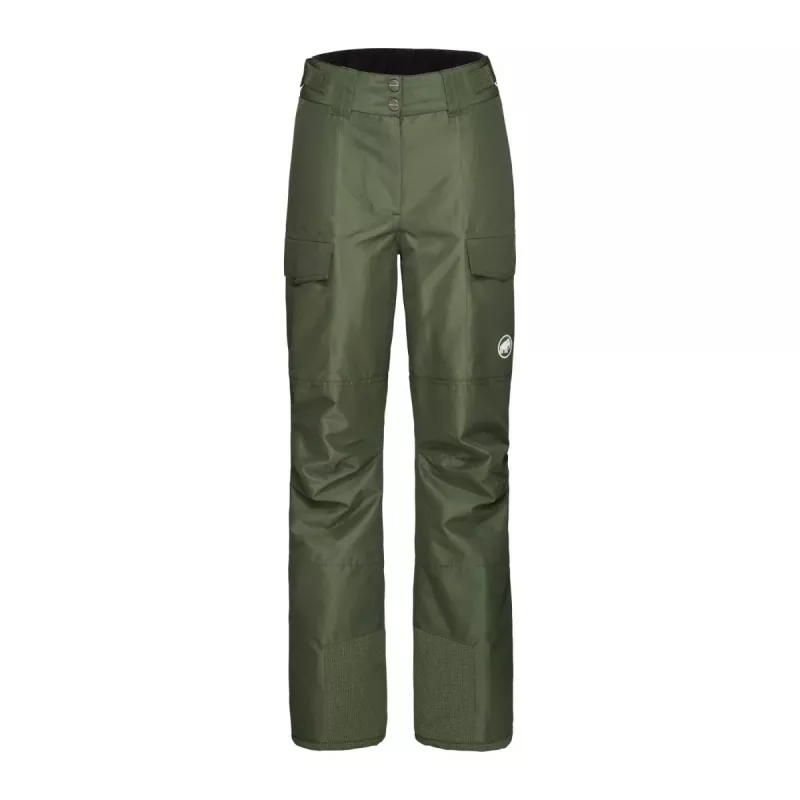 Mammut Fall Line HS Thermo Women's Ski Pants Dark Marsh