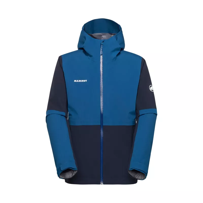 Mammut Linard Guide HS Hooded Jacket - Marine/Tschiel, XL