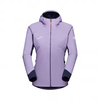 Mammut Rime Light IN Flex Hooded Hybrid Jacket Women's Supernova-Marine
