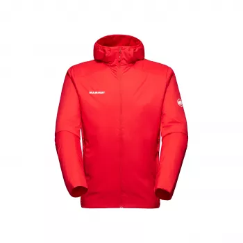 Mammut Rime Light IN Flex Hooded Insulated Jacket Men's Spicy Red