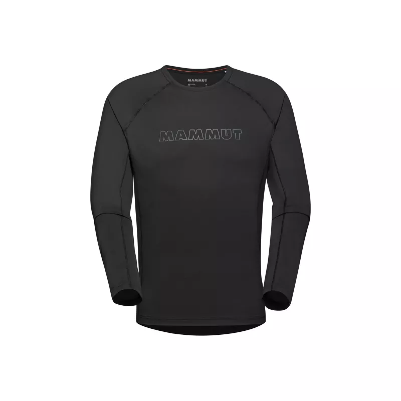 Mammut Selun FL LS Logo Hoodie - Juoda