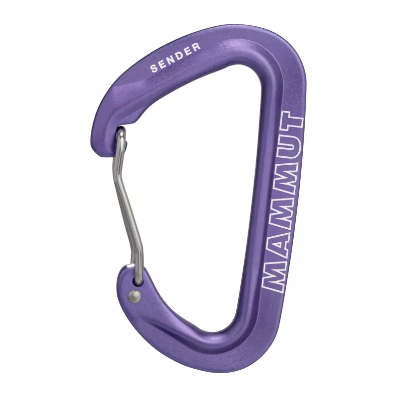 MAMMUT Sender Wire Rackpack Purple - 6-Pack Carabiner Set