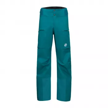 Mammut Stoney HS Hardshell Slidinės Kelnės Vyrams Giliai Žalsvai Mėlyna