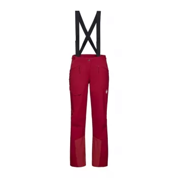 Mammut Taiss PRO SO Women's Softshell Trousers Blood Red