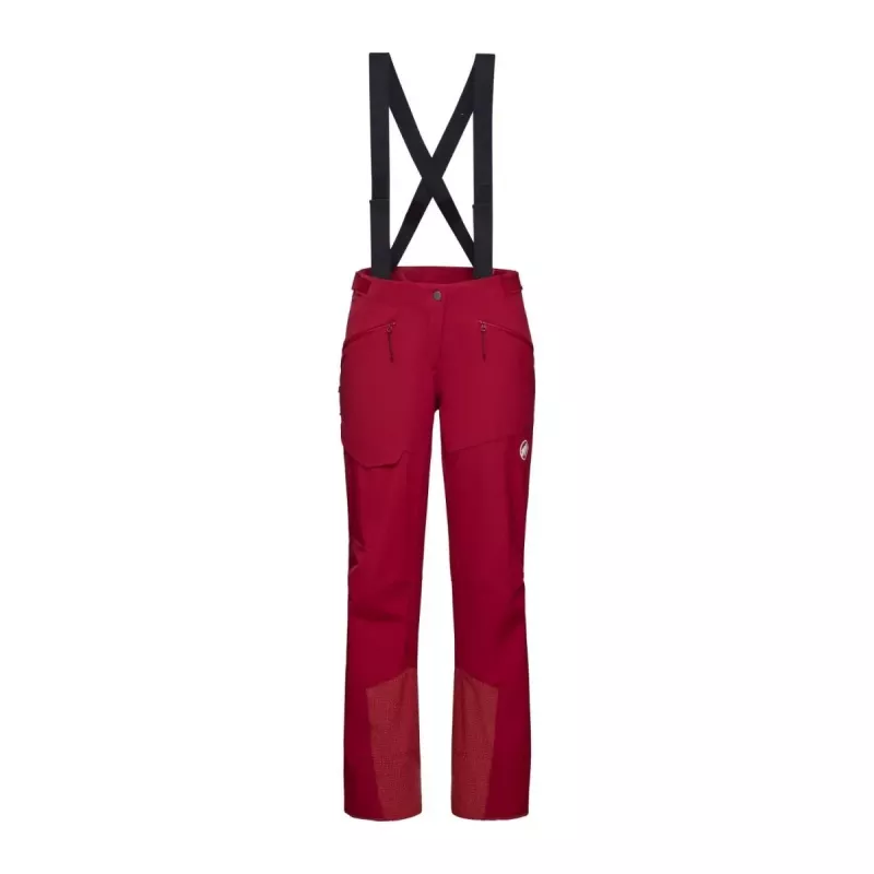 Mammut Taiss PRO SO Women's Softshell Trousers Blood Red