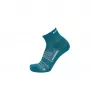 Mammut Trail Running Targeted Cushion Quarter Socks Deep Teal-White