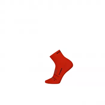 Mammut Trail Running Targeted Cushion Quarter Socks Red (Unisex)