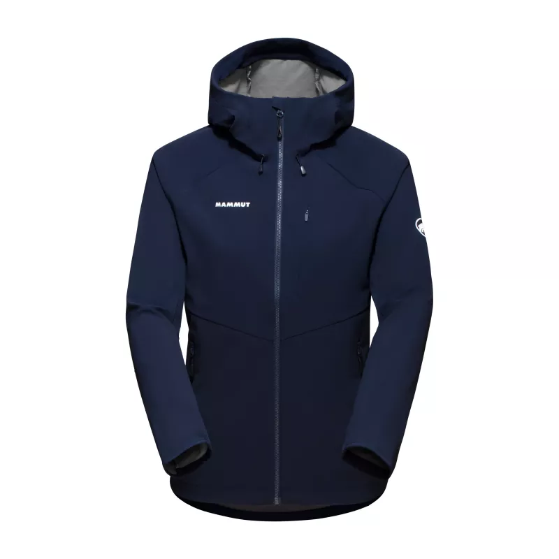 Mammut Ultimate Comfort SO Hooded Women's Softshell Jacket Marine