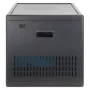 Manhattan 12-Bay USB-C nešiojamųjų kompiuterių įkrovimo spinta ant ratukų, 65W vienam prievadui, 780W bendra galia, plienas, juoda, JK ir ES laidai, 395x32,5x290 mm skyriai
