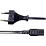 Manhattan 339100 AC maitinimo laidas Europlug į IEC C7 1,8 m juodas