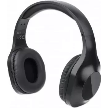 Manhattan Sound Science Bluetooth ausinės su mikrofonu - belaidės Bluetooth 5.0 + EDR, omnidirectional mikrofonas, integruoti valdikliai, juodos (179812)