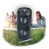Manta SPK815 nešiojamas Bluetooth vakarėlių garsiakalbis su karaokė, 30W RMS, Disco LED, FM radiju, USB/SD/AUX