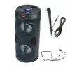 Manta SPK815 nešiojamas Bluetooth vakarėlių garsiakalbis su karaokė, 30W RMS, Disco LED, FM radiju, USB/SD/AUX