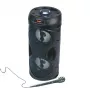 Manta SPK815 nešiojamas Bluetooth vakarėlių garsiakalbis su karaokė, 30W RMS, Disco LED, FM radiju, USB/SD/AUX