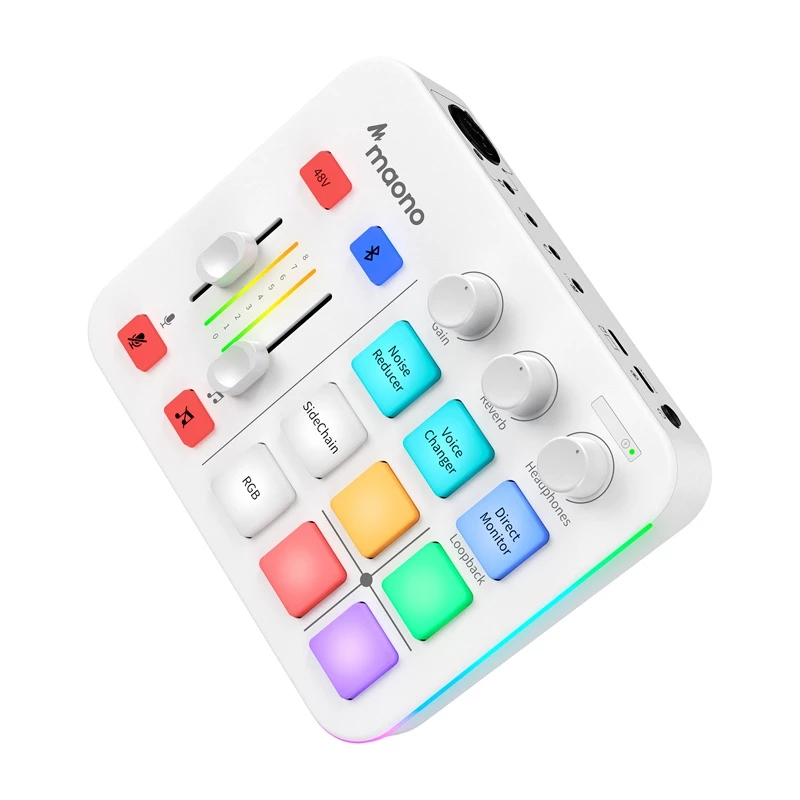 Maono G1 Neo USB-C garso sąsaja (garso plokštė) - balta