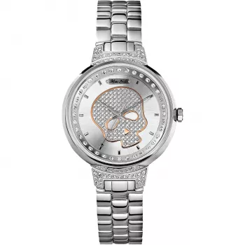 MARC ECKO E16566L1 Unisex Quartz Watch 36mm Stainless Steel Silver-tone