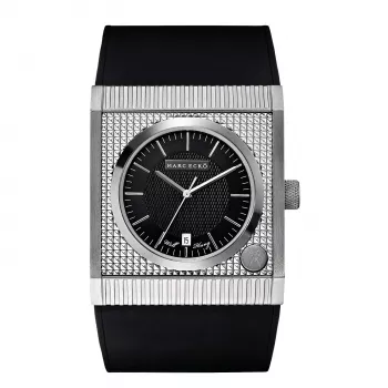 MARC ECKO Vyriškas kvarcinis analoginis nerūdijančio plieno laikrodis E13522G1 42mm