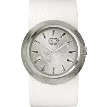 MARC ECKO Vyriškas kvarcinis analoginis laikrodis E11534G2 52mm Juodas silikonas