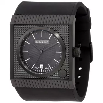 MARC ECKO Vyriškas kvarcinis analoginis laikrodis E14544G1 44mm Nerūdijantis plienas