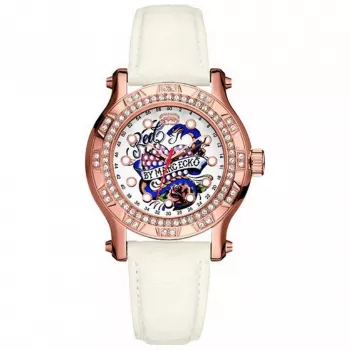 Marc Ecko Women's E13599M1 Stainless Steel Quartz Watch 39mm