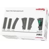 Märklin 24802 H0 C-Gleis lenktas bėgis R2 15° (1 vnt.)