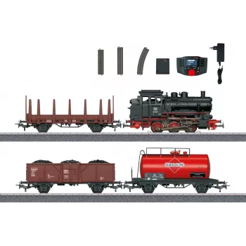 Märklin 29890 skaitmeninis pradinis rinkinys su krovininiu traukiniu ir BR 89.0 garvežiu, C-Track, Mobile Station, H0 mastelis (1:87), III era