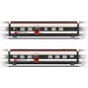 Märklin 43462 H0 papildomas vagonų rinkinys 2 SBB Giruno: 2 klasės vagonai D(B9) ir E(B8)