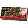 Märklin 44224 H0 Rlmms 56 platforminis vagonas su kroviniu, IV era